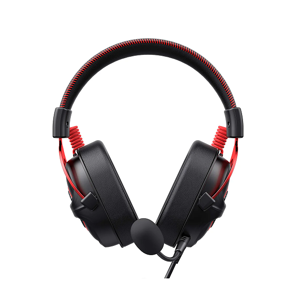 CASQUE GAMING HAVIT H2002E PRO BLACK-RED Hi-RES AUDIO